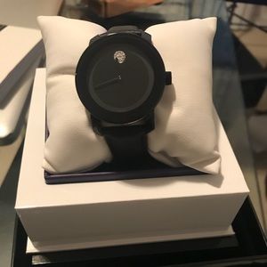 Movado Black Midnight Watch
